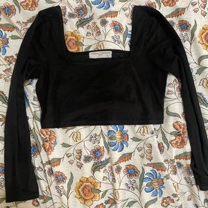 Project Social T - Urban Outfiters long sleeve crop top